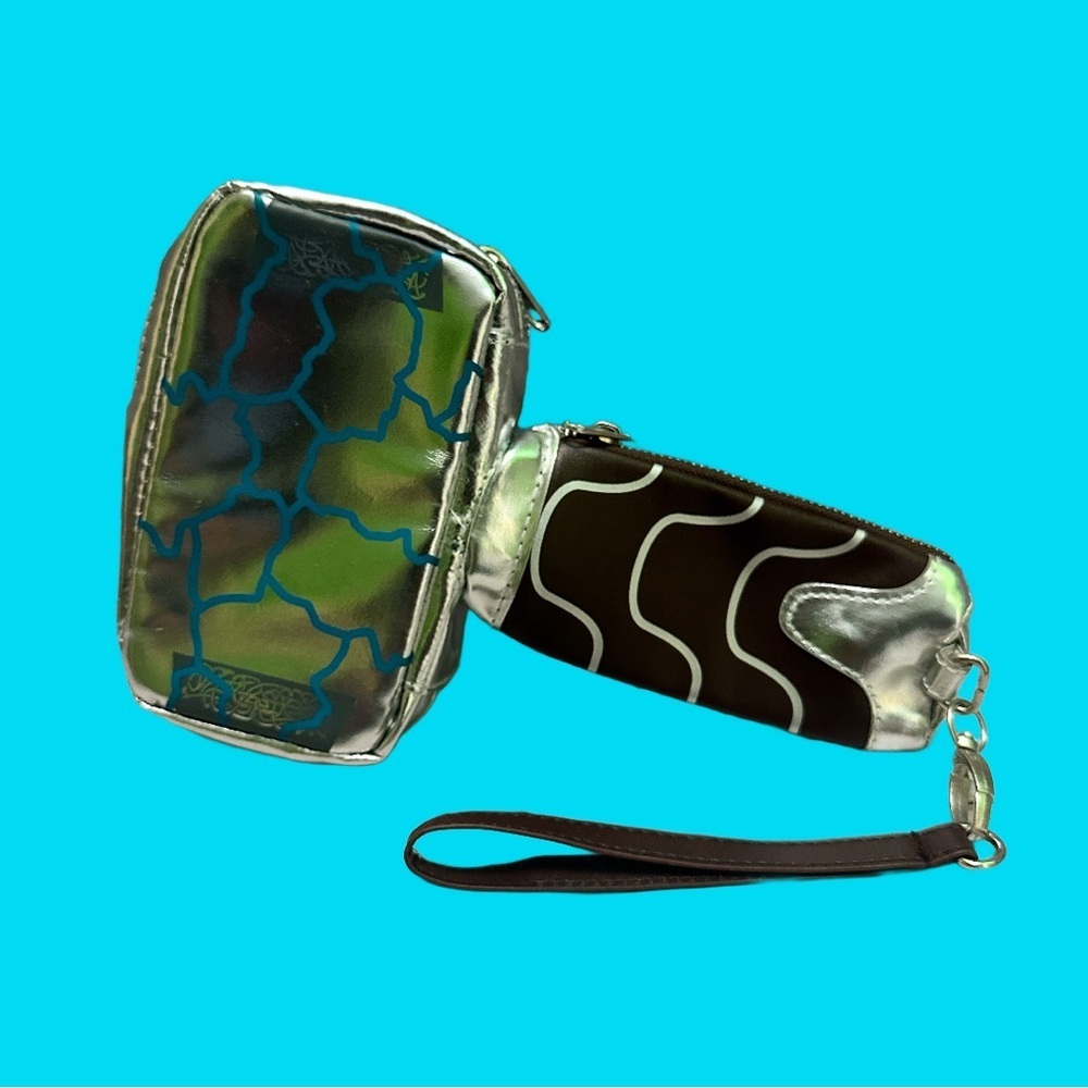 Disney /Marvel Thor Hammer wristlet with Blue accents